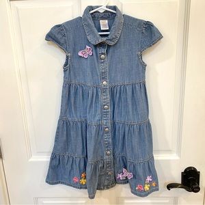 Gymboree chambray denim dress size 6
